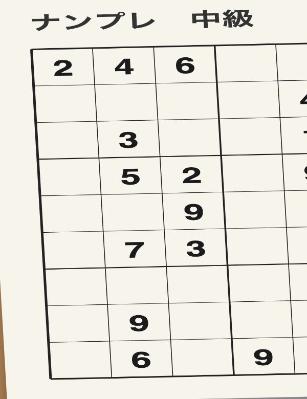 盤面がはみ出している悪い例
